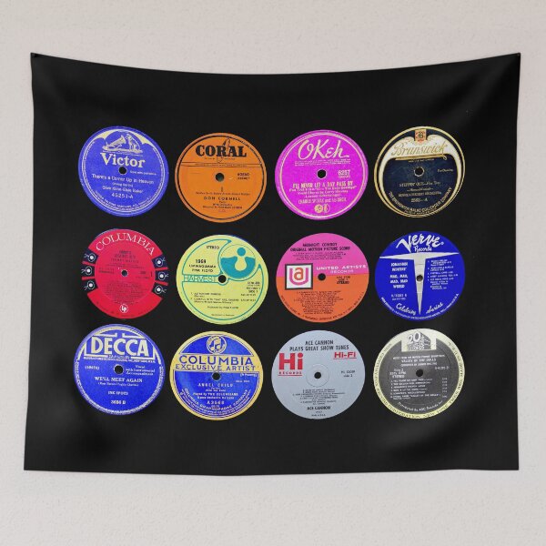Item preview, Famous Record Labels designed and sold by Dlt1981.