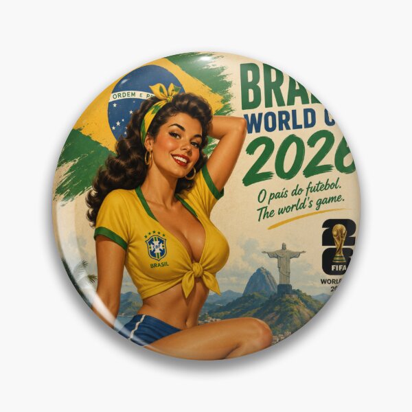 Item preview, Pinup BRAZIL Variant  designed and sold by PINDROPPA.
