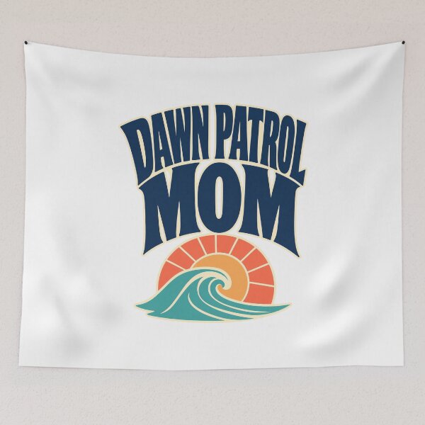 Item preview, Dawn Patrol Mama Surf Vibes designed and sold by pirminio.