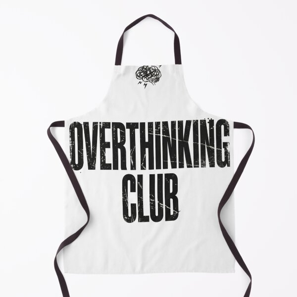 Item preview, Overthinking Club – Grunge Streetwear Typography designed and sold by krishna-artdesigns.