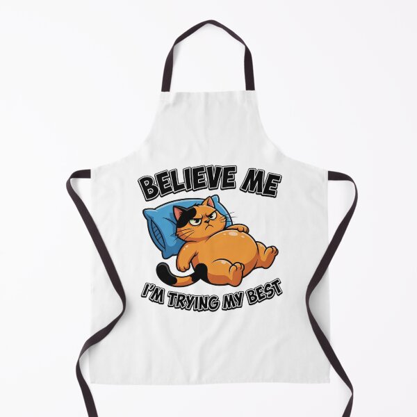 Item preview, Believe Me I'm Trying My Best Cat designed and sold by TshirtsOnline-.