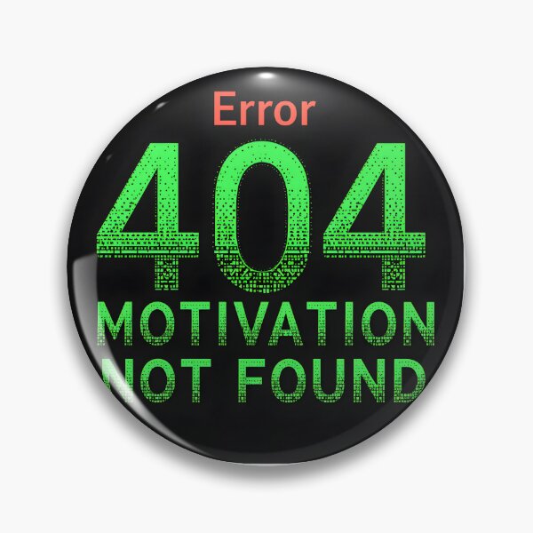 Item preview, rror 404 Motivation Not Found Funny Tech T-Shirt designed and sold by MilaPrintify.