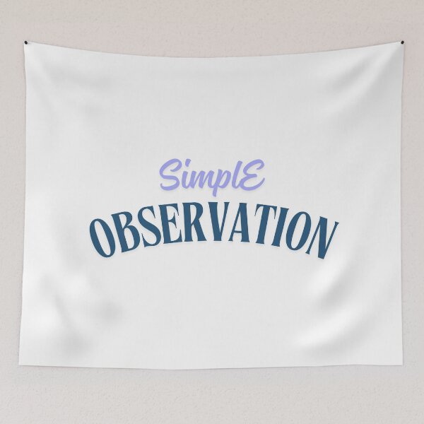 Item preview, Simple observation designed and sold by ArtistTejal.