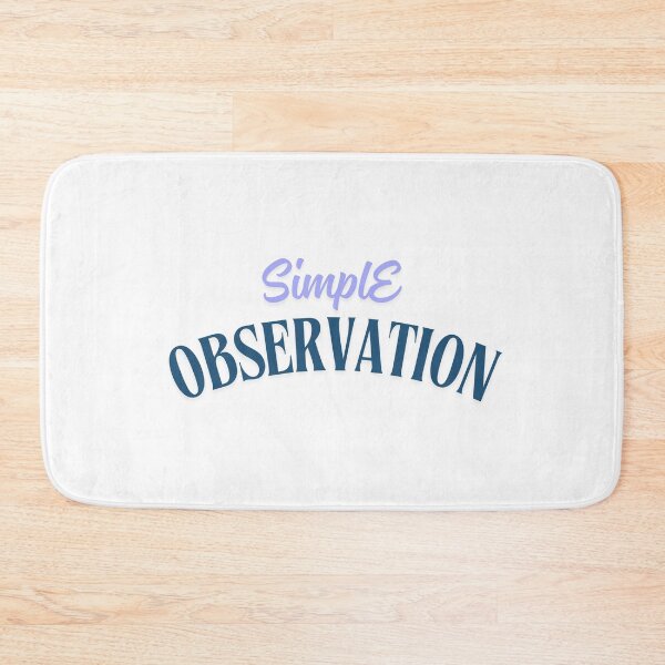 Item preview, Simple observation designed and sold by ArtistTejal.