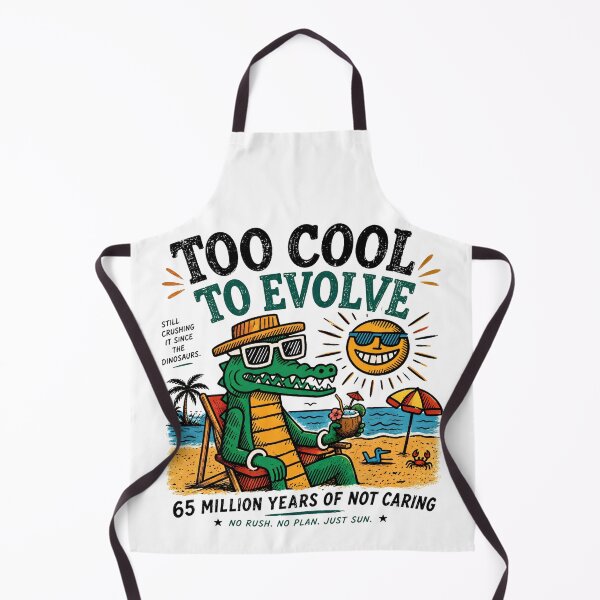 Item preview, TOO COOL TO EVOLVE designed and sold by taratyanprint.
