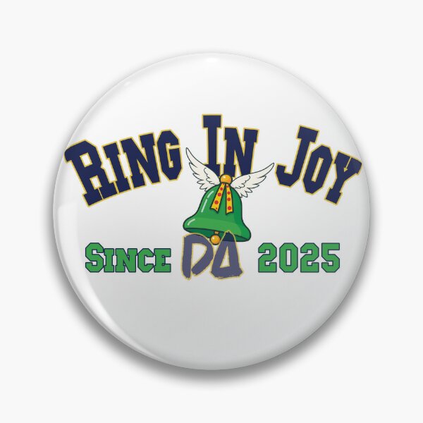 Item preview, Vintage Varsity Ring In Joy Since 2025 Funny Retro Flying Bell Streetwear Graphic designed and sold by DesignArtist.ia.