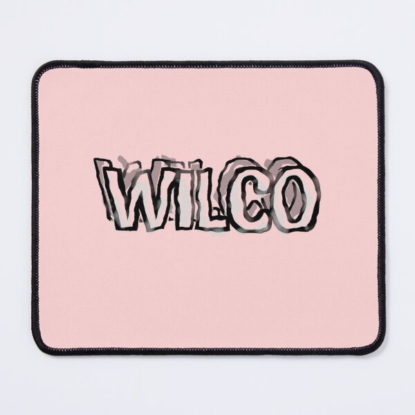 Item preview, Wilco Distorted Grunge Monochromatic Text designed and sold by creativerooney.