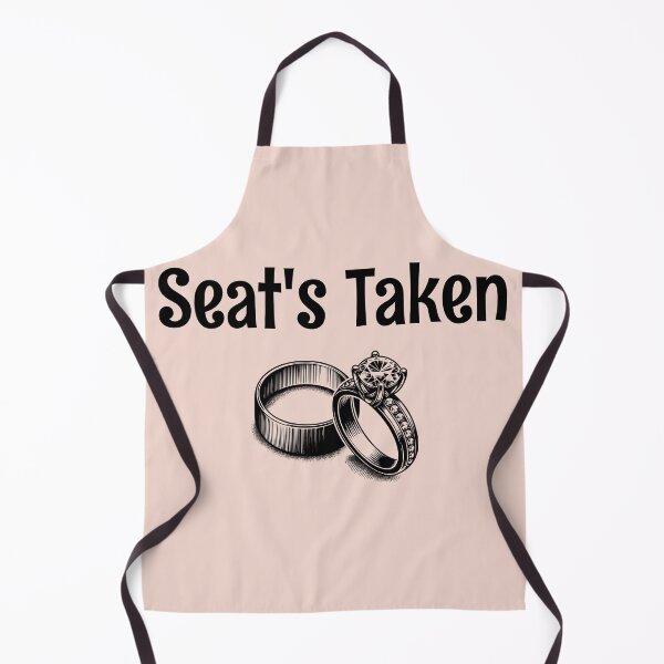 Item preview, Retro "Seat's Taken" Engagement Rings Graphic designed and sold by FIREDesignsPOD.
