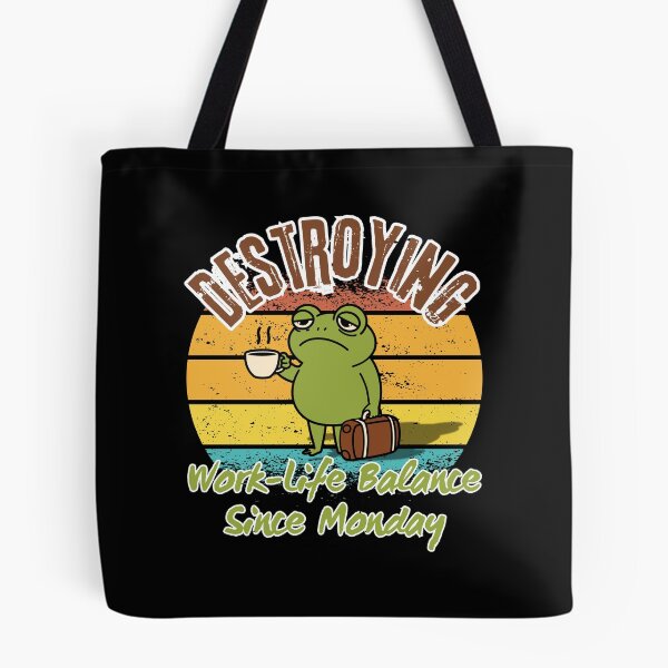 Item preview, Funny Frog T-Shirt Office Worker Work-Life Balance Monday Joke Sarcastic Gift for Coworker designed and sold by E20STUDIO.