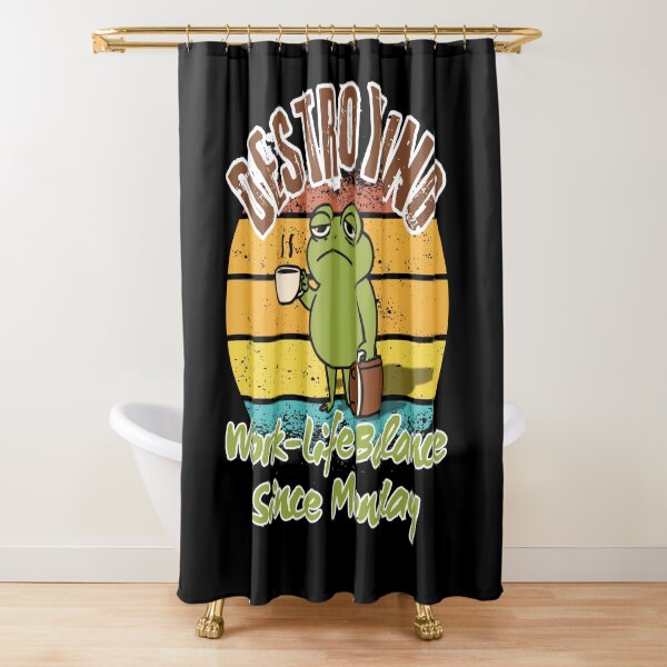Item preview, Funny Frog T-Shirt Office Worker Work-Life Balance Monday Joke Sarcastic Gift for Coworker designed and sold by E20STUDIO.