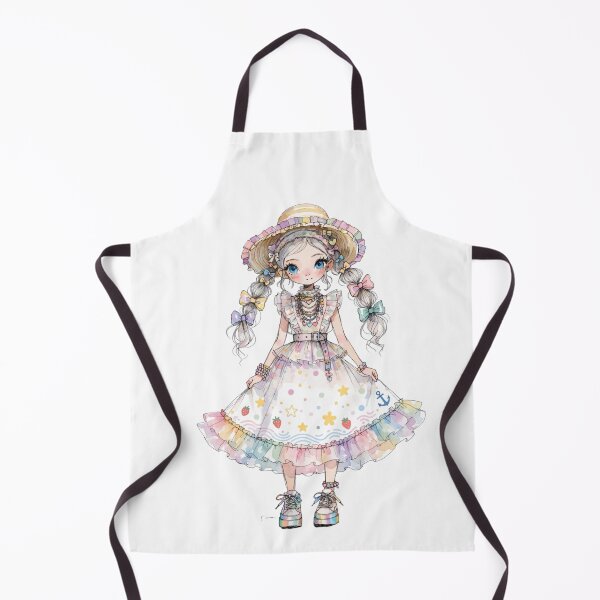 Item preview, Cute Summer Y2K Girl Character designed and sold by HegArt23.