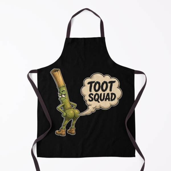 Item preview, Toot Squad Funny Bubble Art designed and sold by VivaStencil.