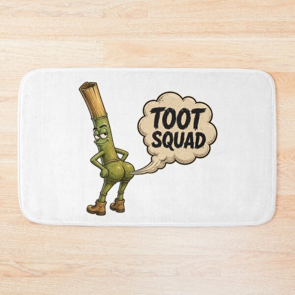 Item preview, Toot Squad Funny Bubble Art designed and sold by VivaStencil.