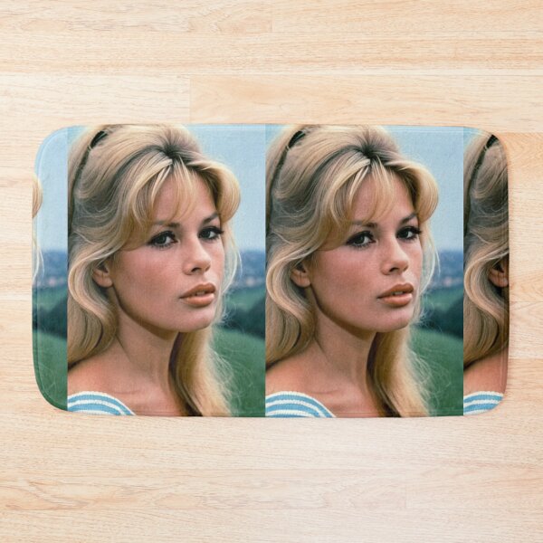 Item preview, Cinema - Great French Actress, Eastmancolor Portrait with Mod Bob and Striped Outfit of the 1960s designed and sold by Beat-It.