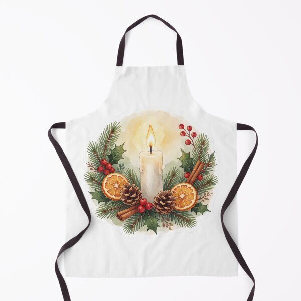 Item preview, Christmas Wreath Sticker | Holiday Candle Decor designed and sold by AillustriaAK.