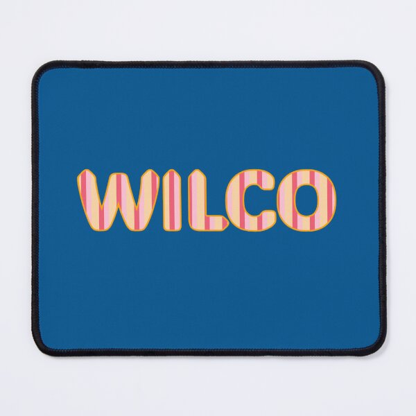 Item preview, Wilco Pastel Striped Playful Typography designed and sold by creativerooney.