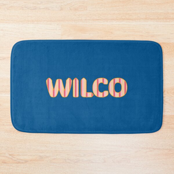 Item preview, Wilco Pastel Striped Playful Typography designed and sold by creativerooney.