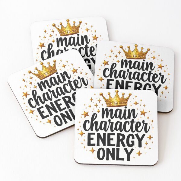 Item preview, Main Character Energy Only Funny Quote Gift T-Shirt designed and sold by MilaPrintify.