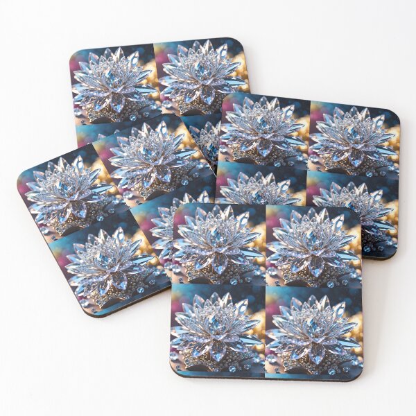 Item preview, Crystal Lotus Flower Design designed and sold by Heavens Blueprint & Designs.