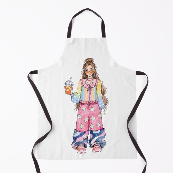 Item preview, Cute Summer Y2K Girl Character designed and sold by HegArt23.