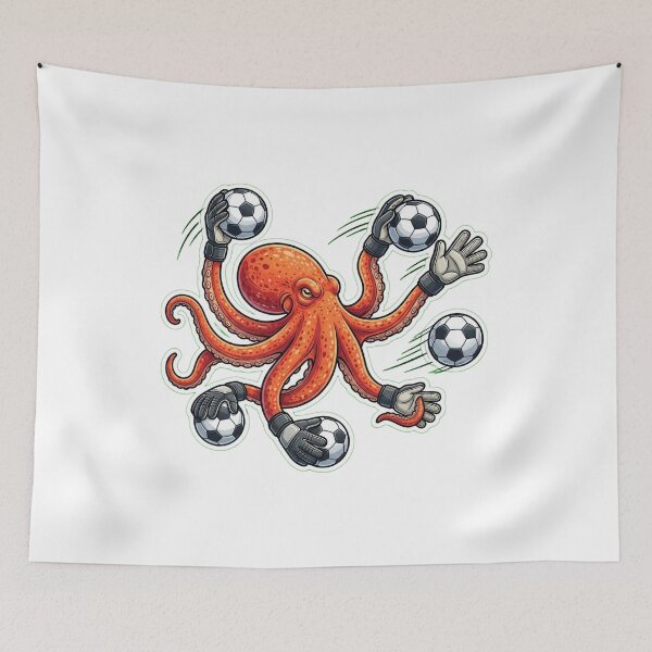Item preview, Octopus Goalkeeper designed and sold by YNAMREG.
