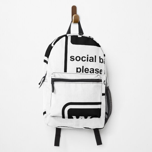 Item preview, Retro Corporate Warning Label Social Battery Low Funny Introvert Sticker designed and sold by MadCatDesign77.