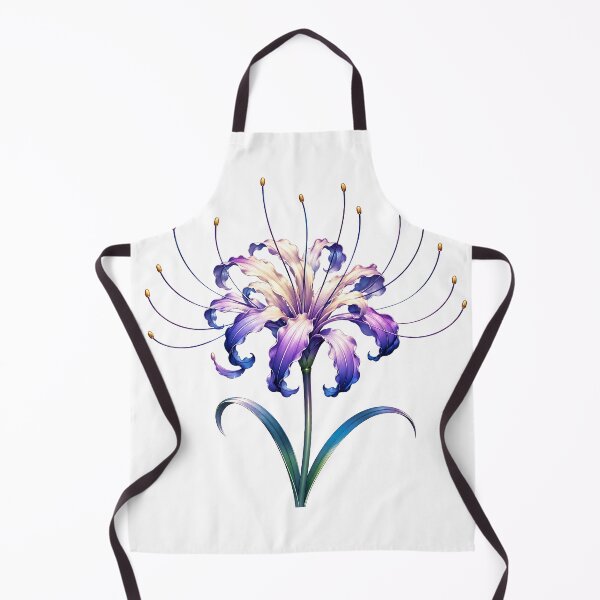 Item preview, Ethereal Purple and Gold Spider Lily Art designed and sold by Jaideep Walia.