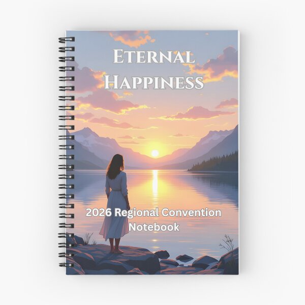 Item preview, 2026 Regional Convention Notebook Design designed and sold by JeffsUniqueGifts.
