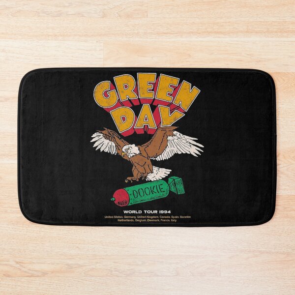 Item preview, green D A Y band vintage fan art album cover designed and sold by Malkmkhlo-3.