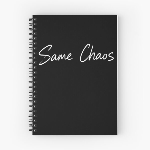 Item preview, Same Chaos Everyday Mood Typography designed and sold by JustLaughCo.