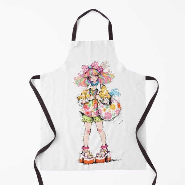 Item preview, Cute Summer Y2K Girl Character designed and sold by HegArt23.