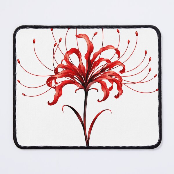 Item preview, Red Spider Lily Botanical Art designed and sold by Jaideep Walia.