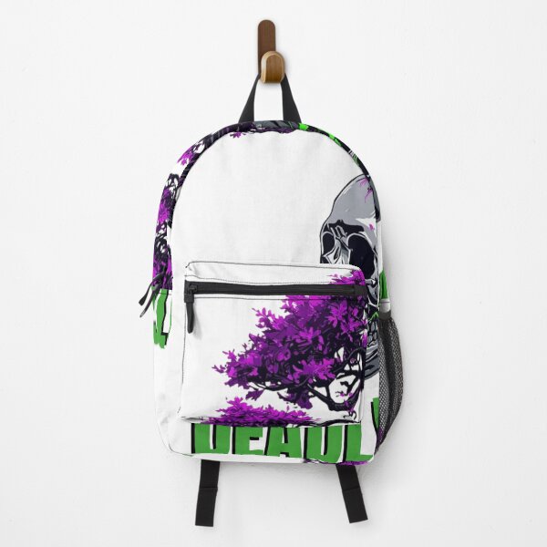 Item preview, Cyberpunk Bonsai Skull Deadly Roots Neon Streetwear designed and sold by BrokenVibe.