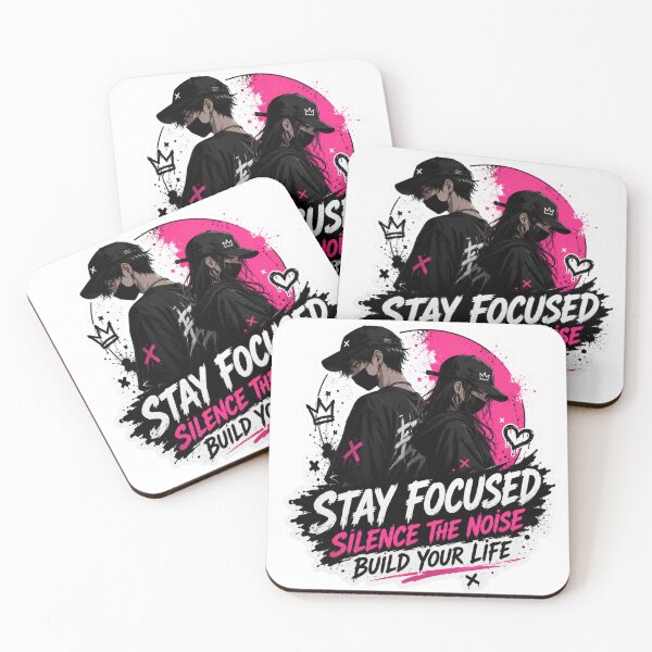 Item preview, Stay Focused Silence The Noise Build Your Life Sticker designed and sold by ravikiran2195.