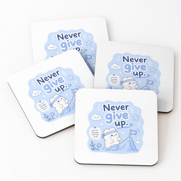 Item preview, Never Give Up designed and sold by Snikdha.