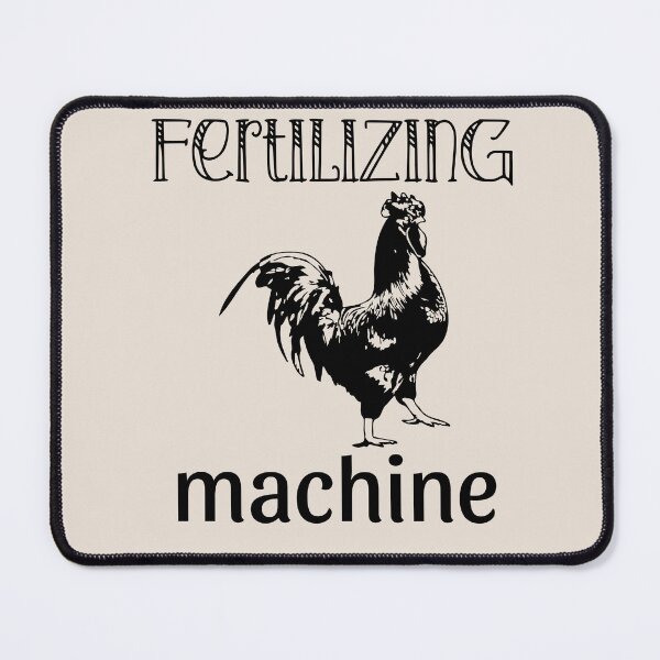 Item preview, Vintage Fertilizing Machine Rooster Farm Humor designed and sold by FIREDesignsPOD.