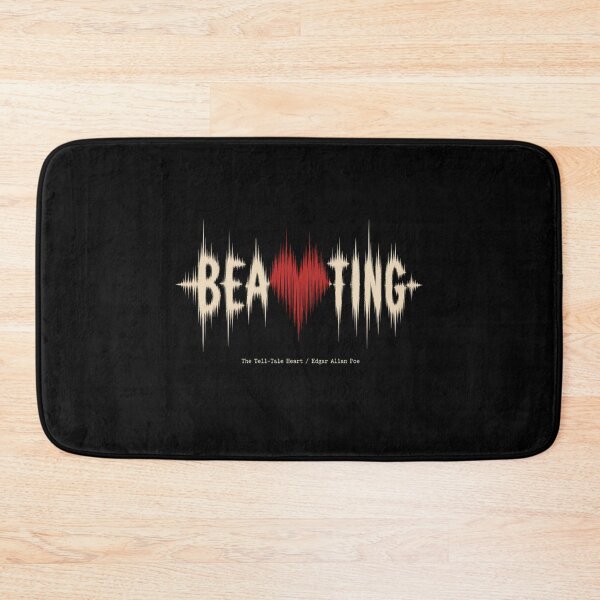 Item preview, The Tell-Tale Heart Audio Soundwave Beating Graphic designed and sold by Fenay Designs.