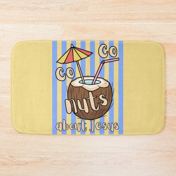 Item preview, Coconuts About Jesus Love Co Co Nuts Tropical Drink Beach Summer Cocktail designed and sold by Forevermore.