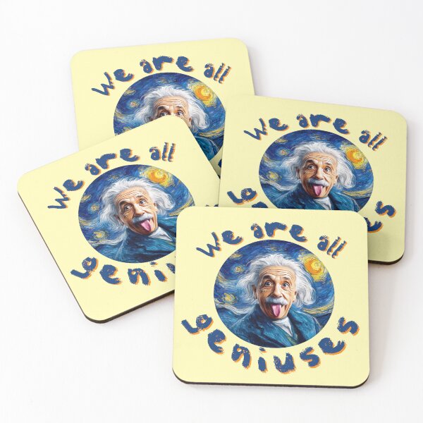 Item preview, We Are All Geniuses – Mental Health Motivation Quote, Self Worth Reminder, Positive Mindset designed and sold by illeN-Art-World.