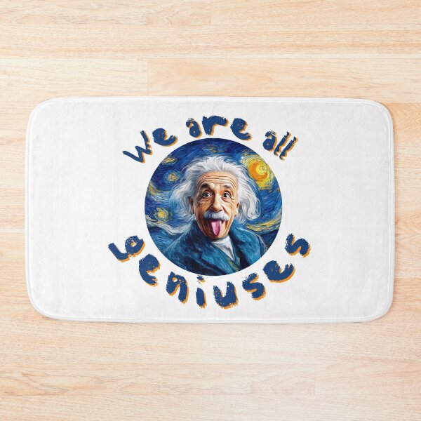 Item preview, We Are All Geniuses – Mental Health Motivation Quote, Self Worth Reminder, Positive Mindset designed and sold by illeN-Art-World.