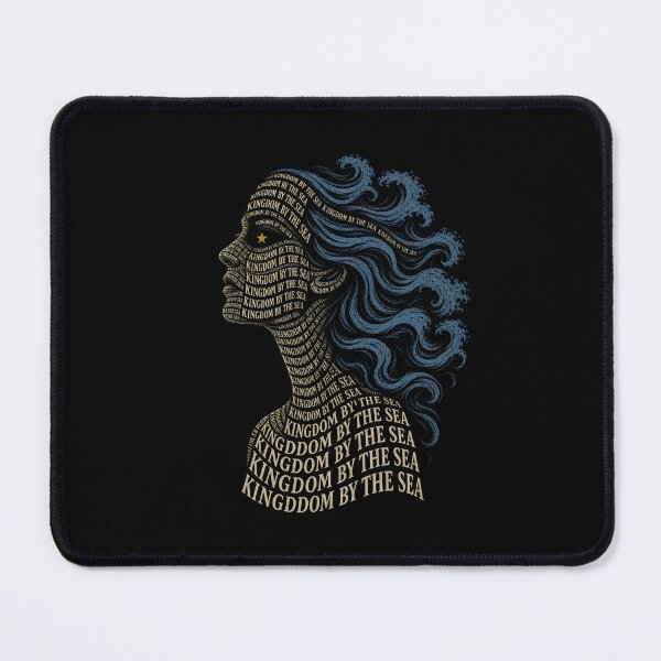 Item preview, Annabel Lee Kingdom By The Sea Typography Portrait Art designed and sold by Fenay Designs.