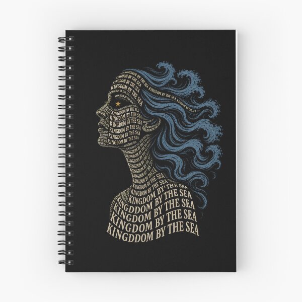 Item preview, Annabel Lee Kingdom By The Sea Typography Portrait Art designed and sold by Fenay Designs.