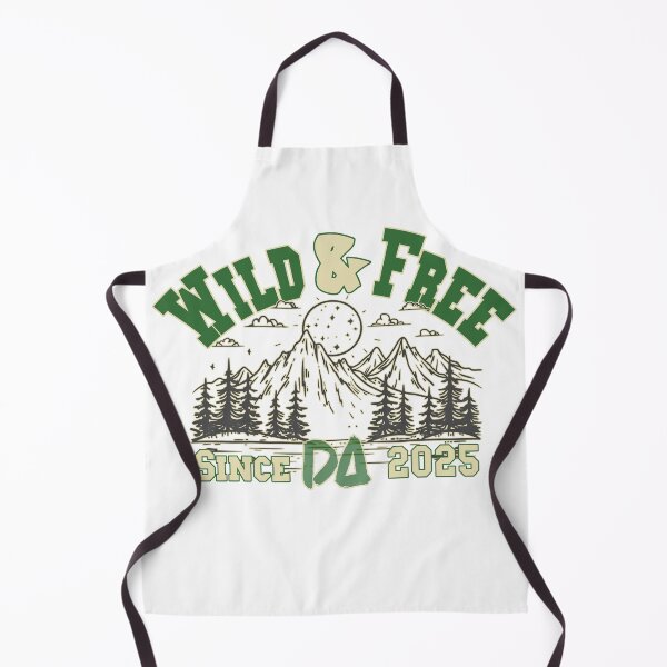 Item preview, Vintage Varsity Wild Free Since 2025 Mountain Nature Landscape Streetwear Graphic designed and sold by DesignArtist.ia.