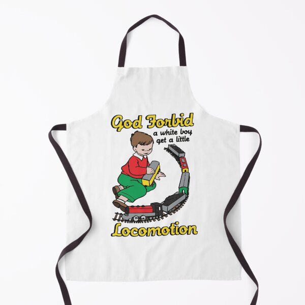 Item preview, God Forbid A White Boy Have A Little Locomotion Funny Train Lover designed and sold by Mind-Drift.