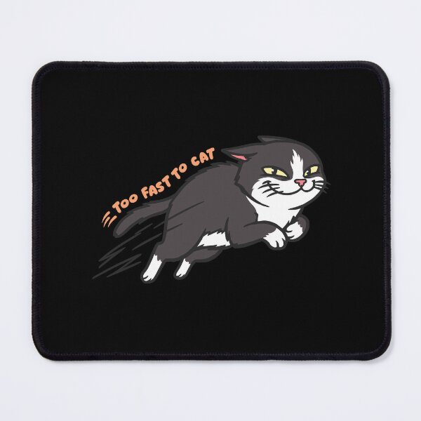 Item preview, Cat Zoomies Too Fast To Cat Cartoon For Pet Lovers designed and sold by roarsomethings.