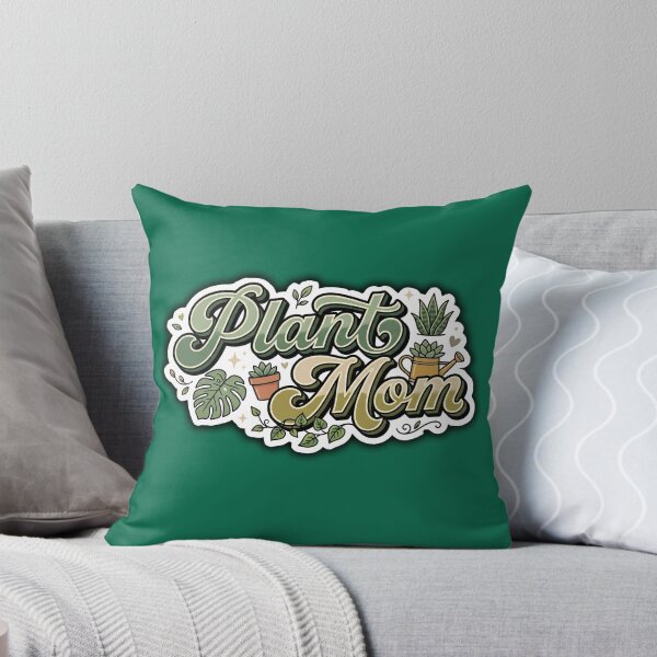 Item preview, Vintage Plant Mom Retro 70s Botanical Sticker designed and sold by OpenDreamArts.