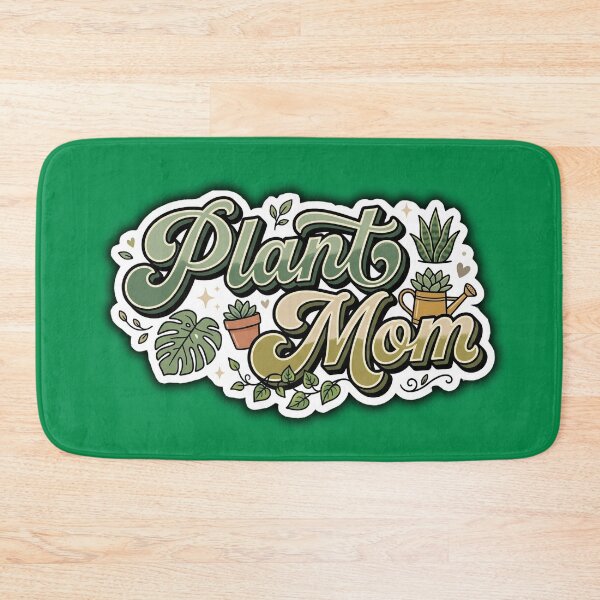 Item preview, Vintage Plant Mom Retro 70s Botanical Sticker designed and sold by OpenDreamArts.