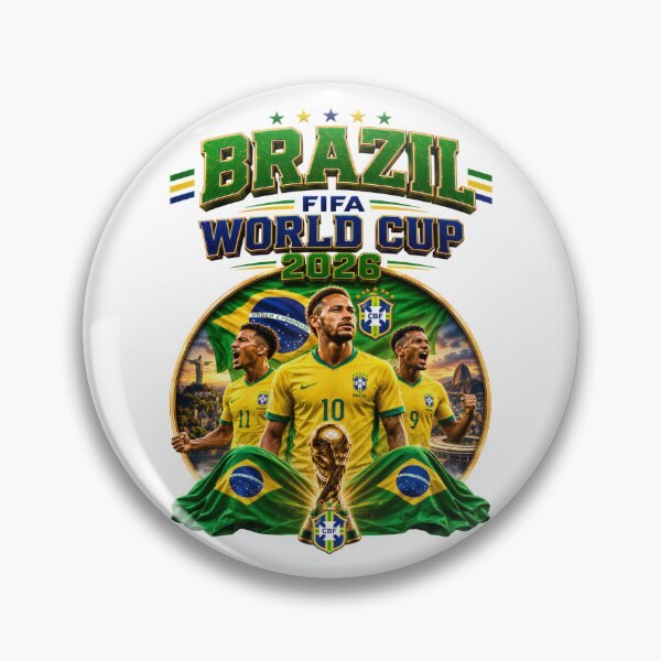 Item preview, Brazil Fifa World Cup 2026 Soccer Tribute designed and sold by KLERIKSTORE.