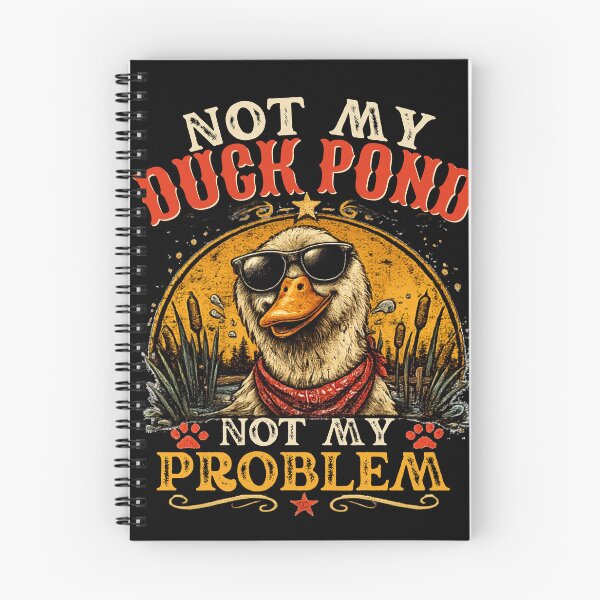 Item preview, Not My Duck Pond Not My Problem Funny Duck Sunglasses designed and sold by CulturalCurios.