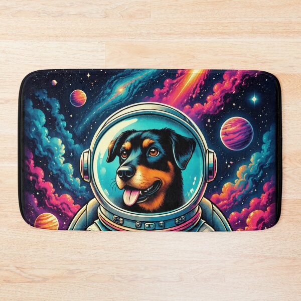 Item preview, Copy of Cute Astronaut Dog in Colorful Space Cockpit 3 designed and sold by From Cyryl with Love.